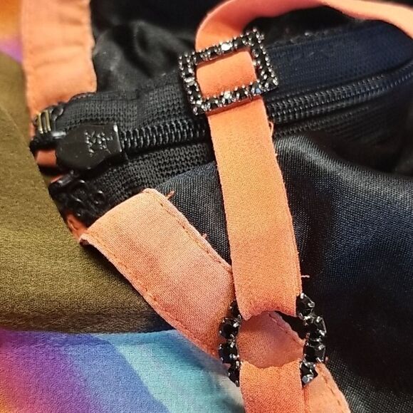 🎁5/$25 Sale Guess Jeans Women's Summer Top Size 7 Side Zipper - Picture 9 of 10